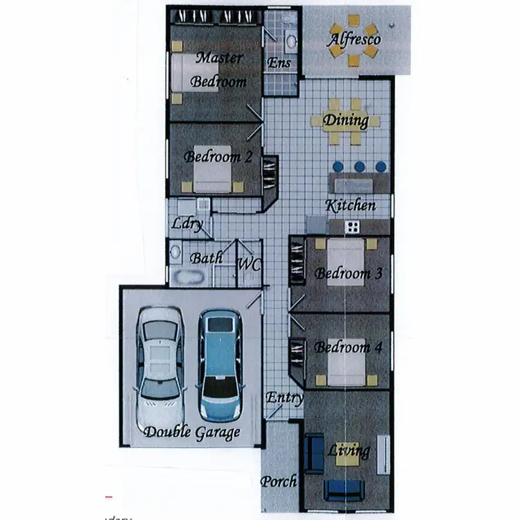 Floorplan of Homely house listing, 25 Treeline Circuit, Yarrabilba QLD 4207