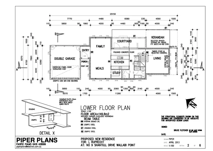 Floorplan of Homely house listing, 9 Shantull Drive, Wallabi Point NSW 2430
