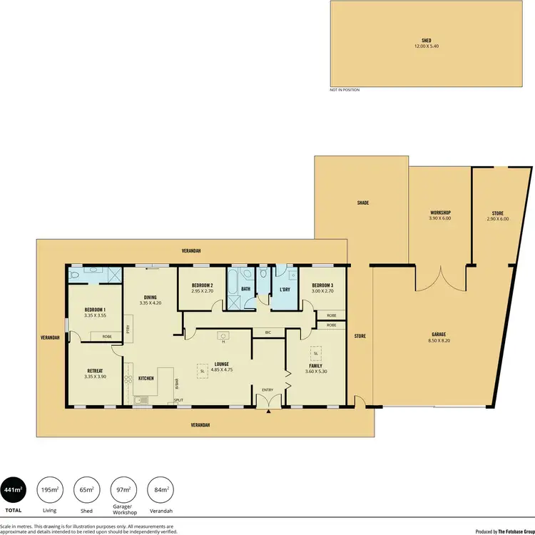 Floorplan of Homely house listing, 292 Hollands Creek Road, Cudlee Creek SA 5232