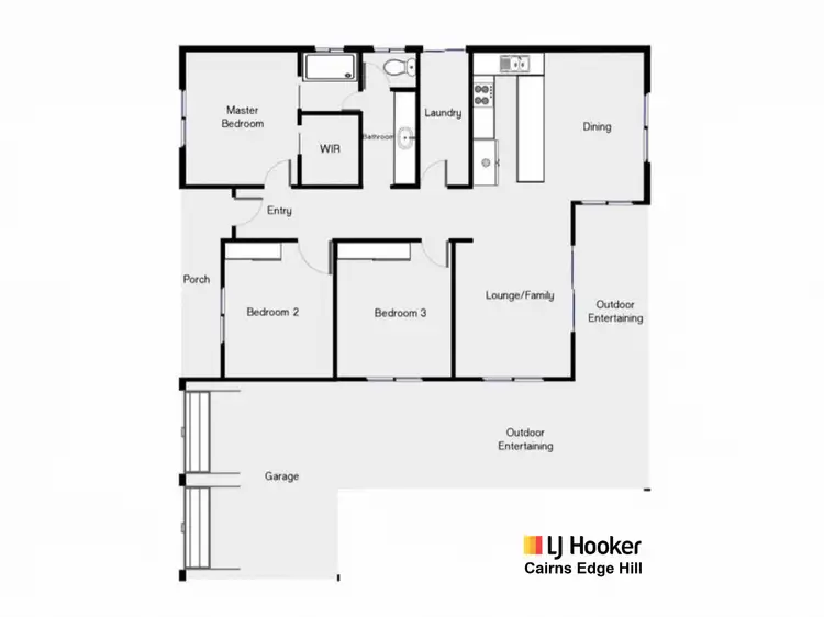 Floorplan of Homely house listing, 6 Emma Close, Mount Sheridan QLD 4868