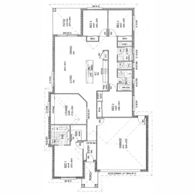 Floorplan of Homely house listing, 203 Darlington Drive, Yarrabilba QLD 4207