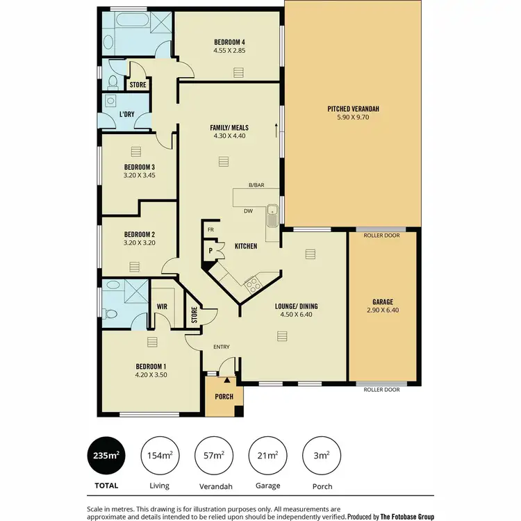 Floorplan of Homely house listing, 11 Hedgerow Court, Greenwith SA 5125