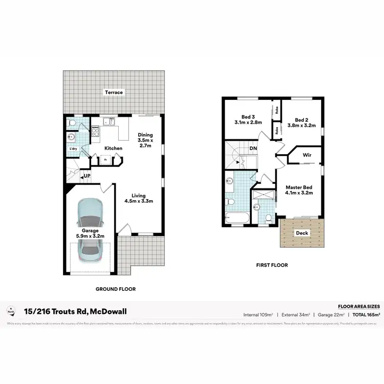 Floorplan of Homely townhouse listing, 15/216 Trouts Road, Mcdowall QLD 4053