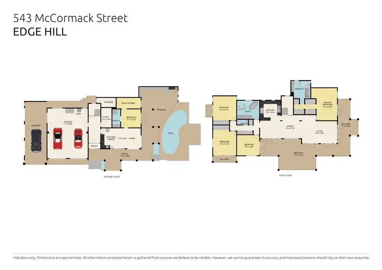 Floorplan of Homely house listing, 543 McCormack Street, Edge Hill QLD 4870
