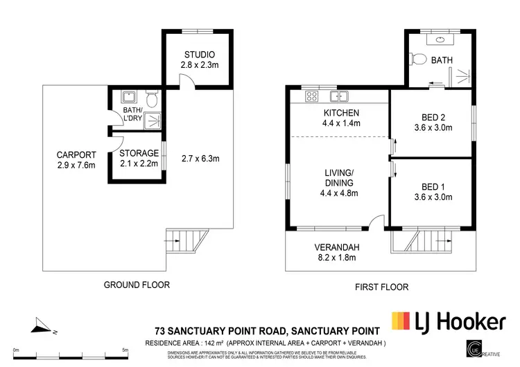 Floorplan of Homely house listing, 73 Sanctuary Point Road, Sanctuary Point NSW 2540