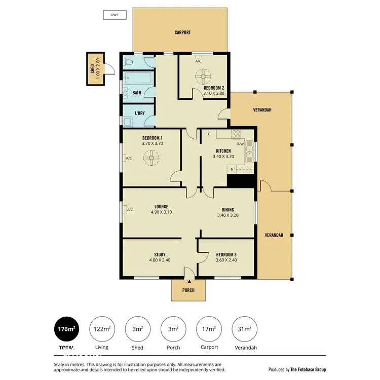 Floorplan of Homely house listing, 57 Hill Street, Gawler South SA 5118