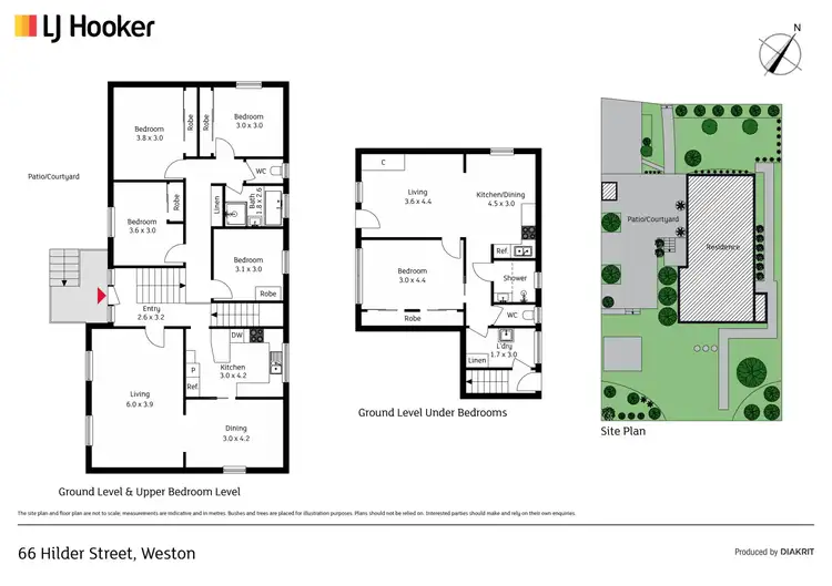Floorplan of Homely house listing, 66 Hilder Street, Weston ACT 2611