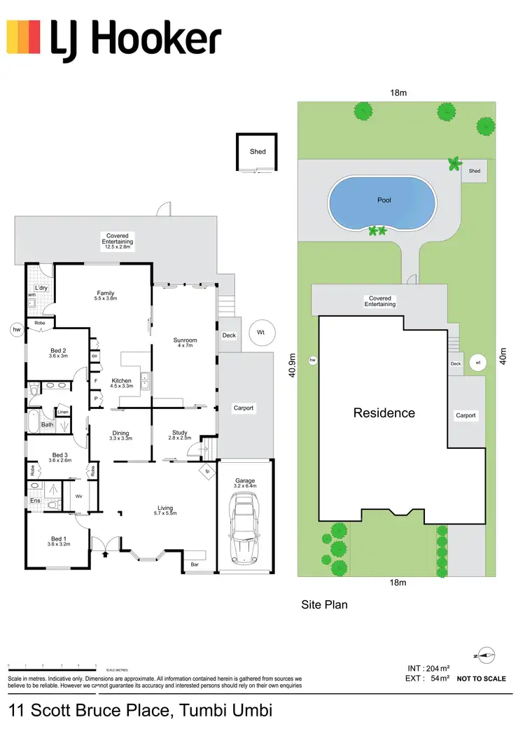 Floorplan of Homely house listing, 11 Scott Bruce Place, Tumbi Umbi NSW 2261