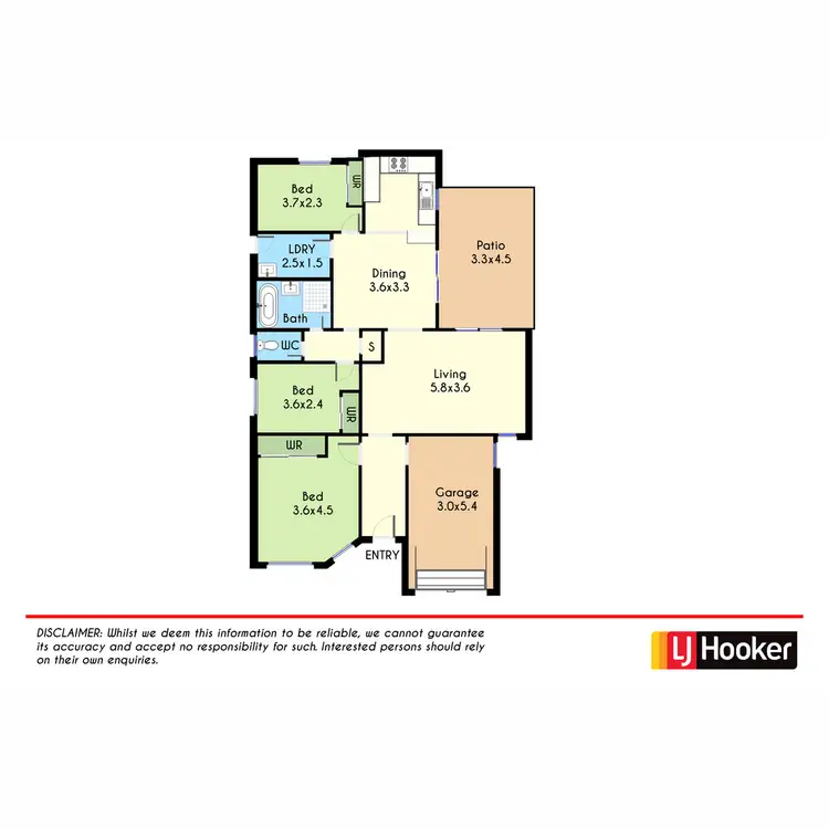 Floorplan of Homely house listing, 5 Ornella Avenue, Glendenning NSW 2761