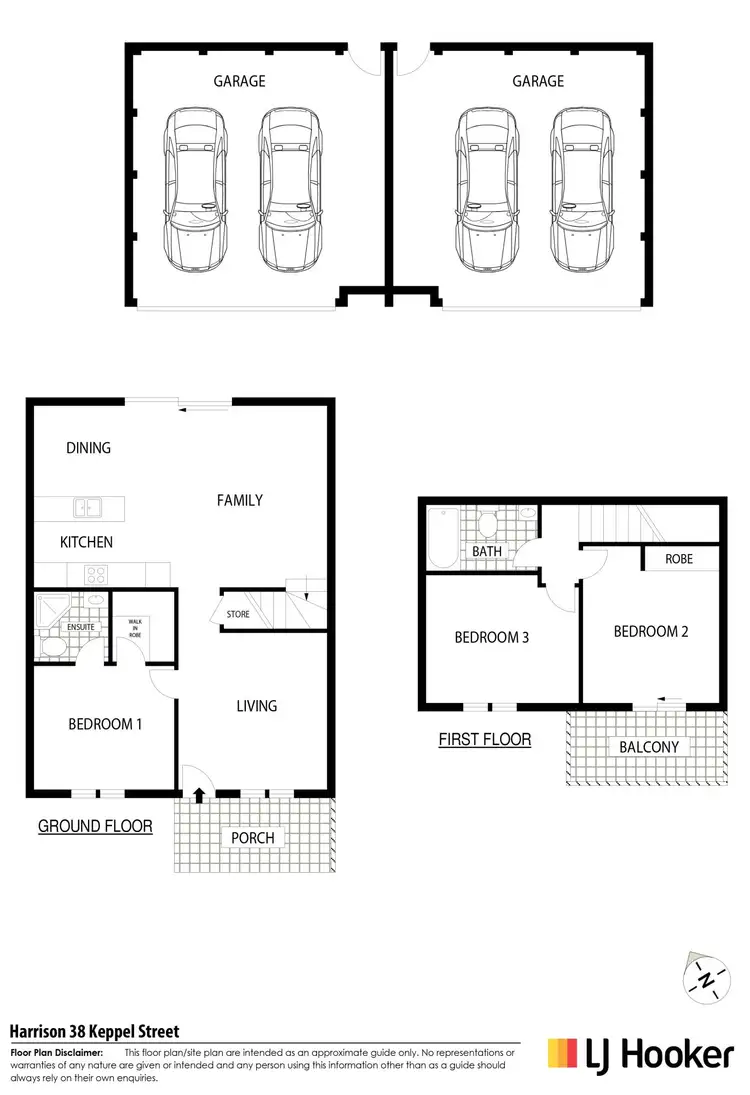 Floorplan of Homely house listing, 38 Keppel Street, Harrison ACT 2914