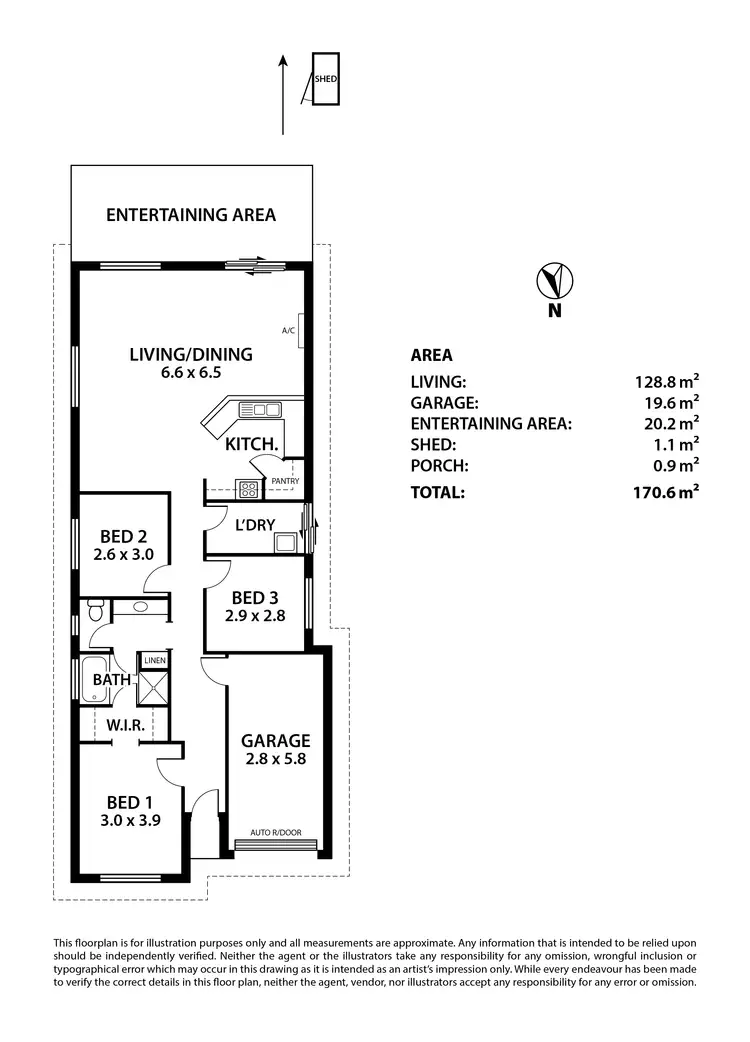 Floorplan of Homely house listing, 64A Alexandrina Road, Mount Barker SA 5251