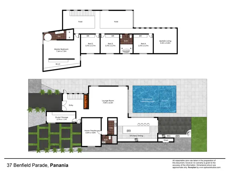 Floorplan of Homely house listing, 37 Benfield Parade, Panania NSW 2213