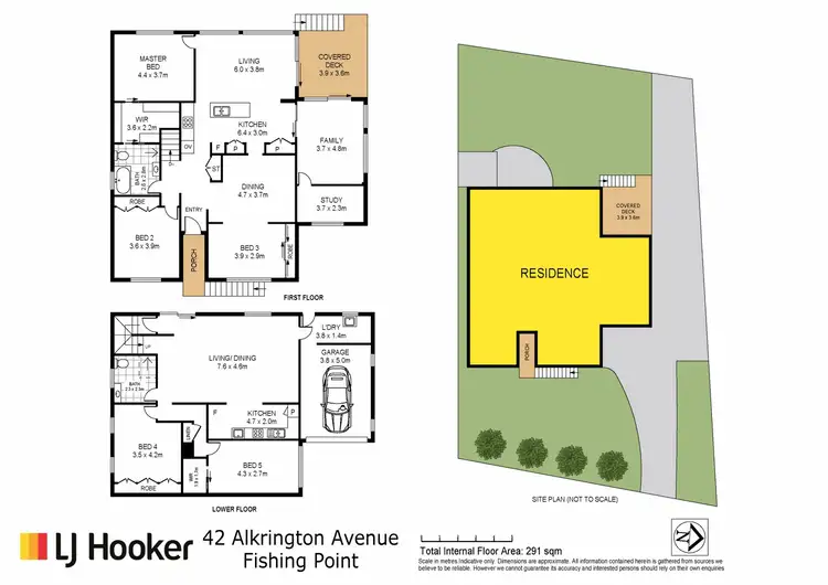 Floorplan of Homely house listing, 42 Alkrington Avenue, Fishing Point NSW 2283