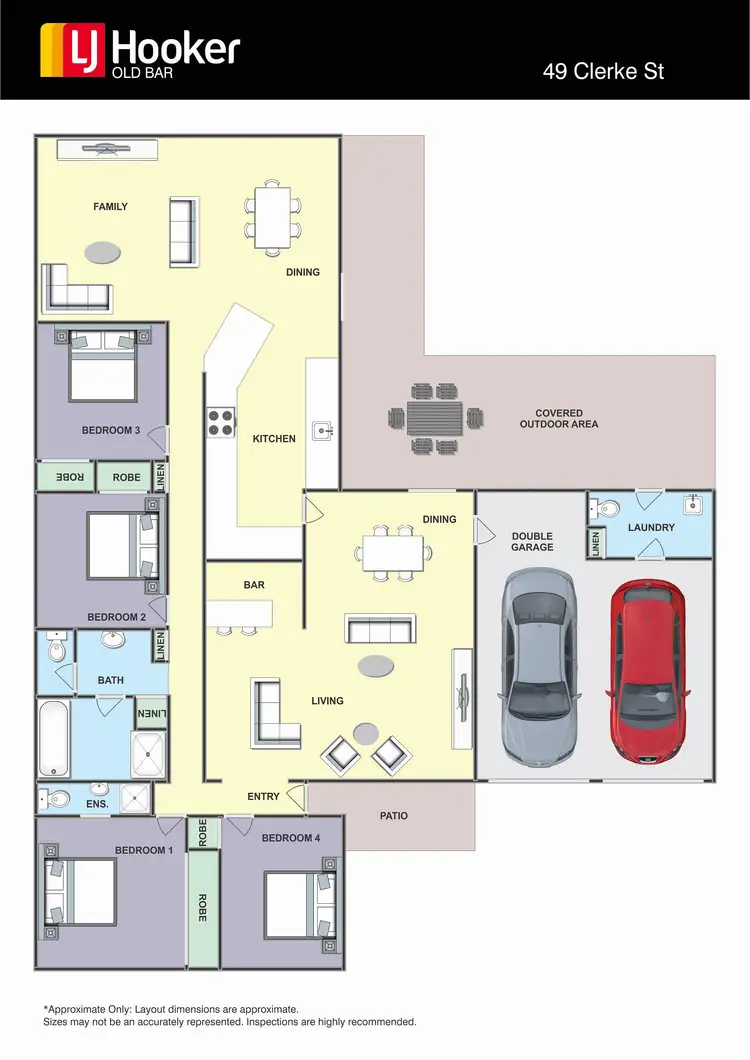 Floorplan of Homely house listing, 49 Clerke Street, Old Bar NSW 2430