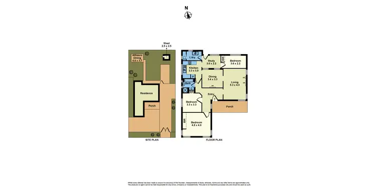 Floorplan of Homely house listing, 82 Wright Street, Sunshine VIC 3020