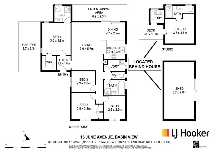 Floorplan of Homely house listing, 15 June Ave, Basin View NSW 2540