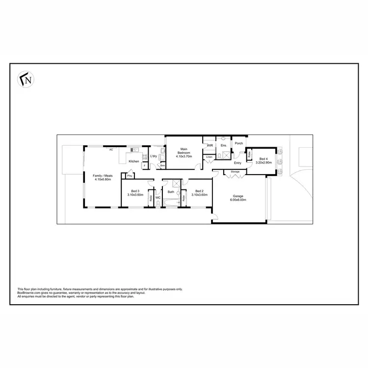 Floorplan of Homely house listing, 44 Chapman Drive, Wyndham Vale VIC 3024