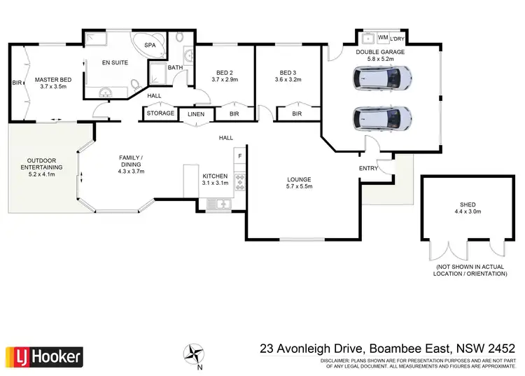 Floorplan of Homely house listing, 23 Avonleigh Drive, Boambee East NSW 2452