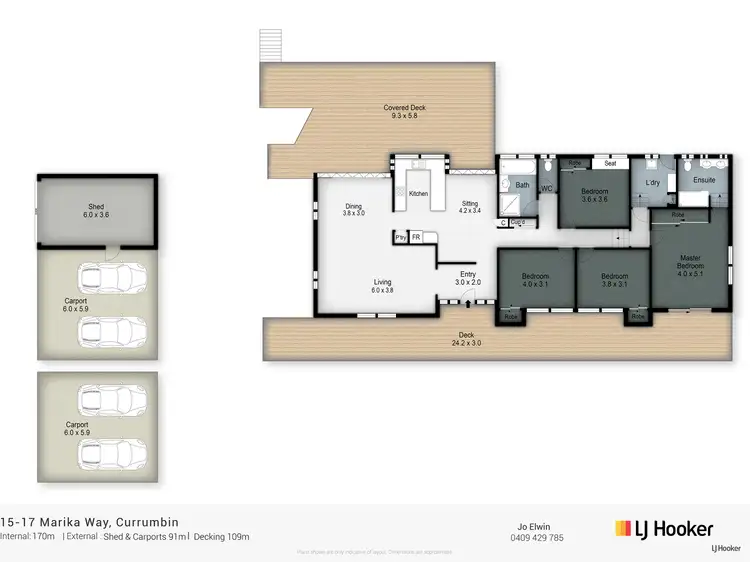 Floorplan of Homely rural property listing, 15-17 Marika Way, Currumbin Waters QLD 4223