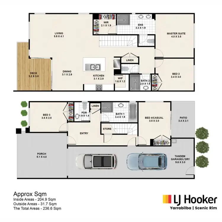 Floorplan of Homely house listing, 13 Everglade Street, Yarrabilba QLD 4207