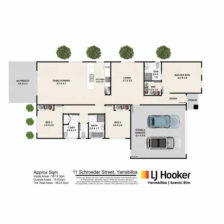 Floorplan of Homely house listing, 11 Schroeder Street, Yarrabilba QLD 4207