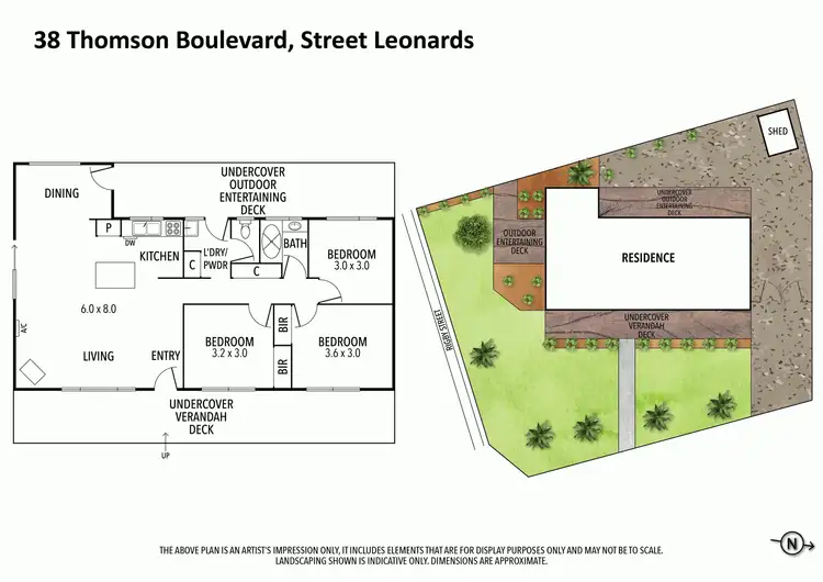 Floorplan of Homely house listing, 38 Thomson Boulevard, St Leonards VIC 3223