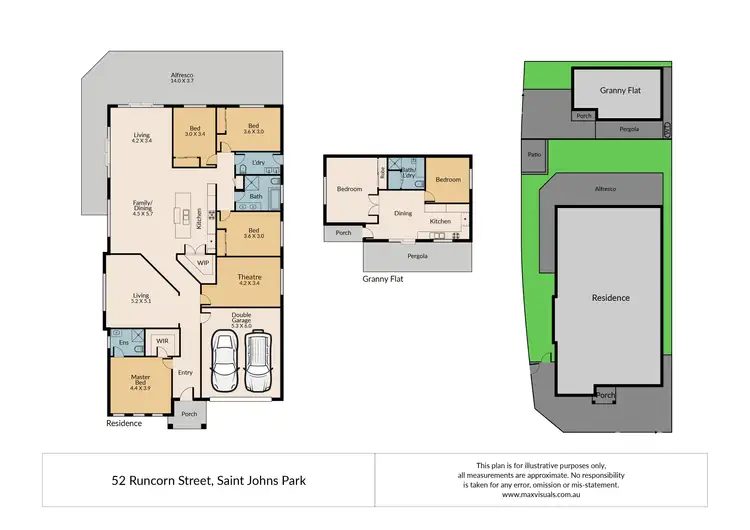 Floorplan of Homely house listing, 52 Runcorn Street, St Johns Park NSW 2176