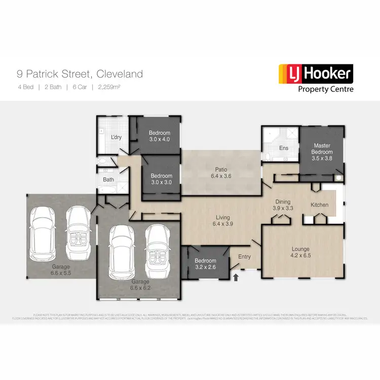 Floorplan of Homely house listing, 9 Patrick Street, Cleveland QLD 4163