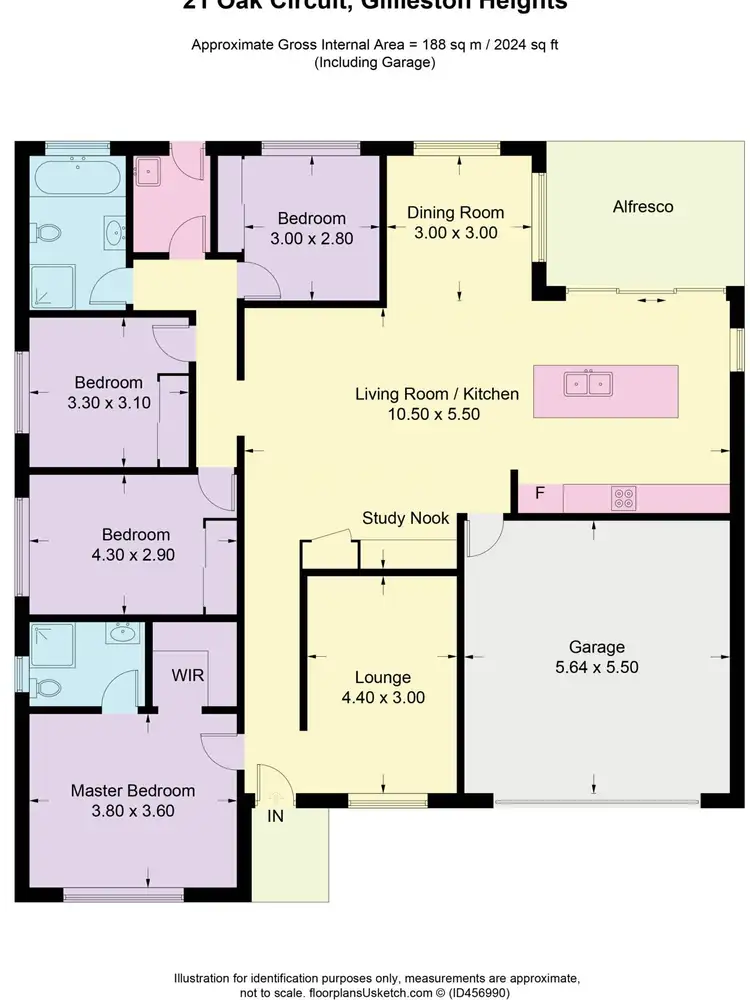 Floorplan of Homely house listing, 21 Oak Circuit, Gillieston Heights NSW 2321