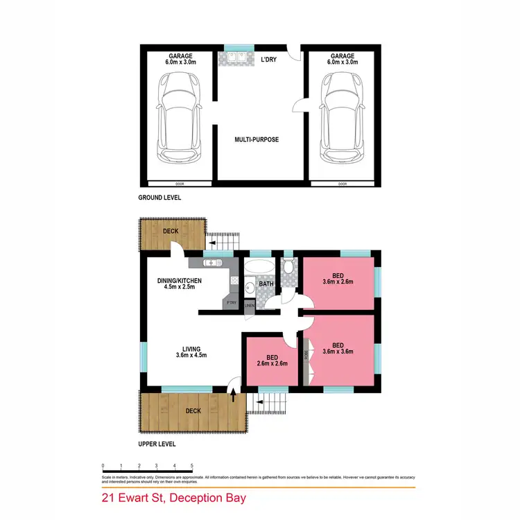 Floorplan of Homely house listing, 21 Ewart Street, Deception Bay QLD 4508
