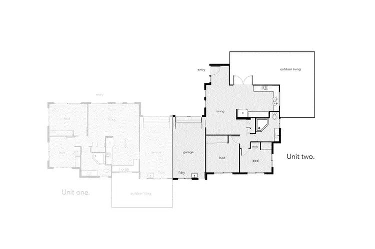 Floorplan of Homely unit listing, 2/22 Nesbit Street, Whitfield QLD 4870