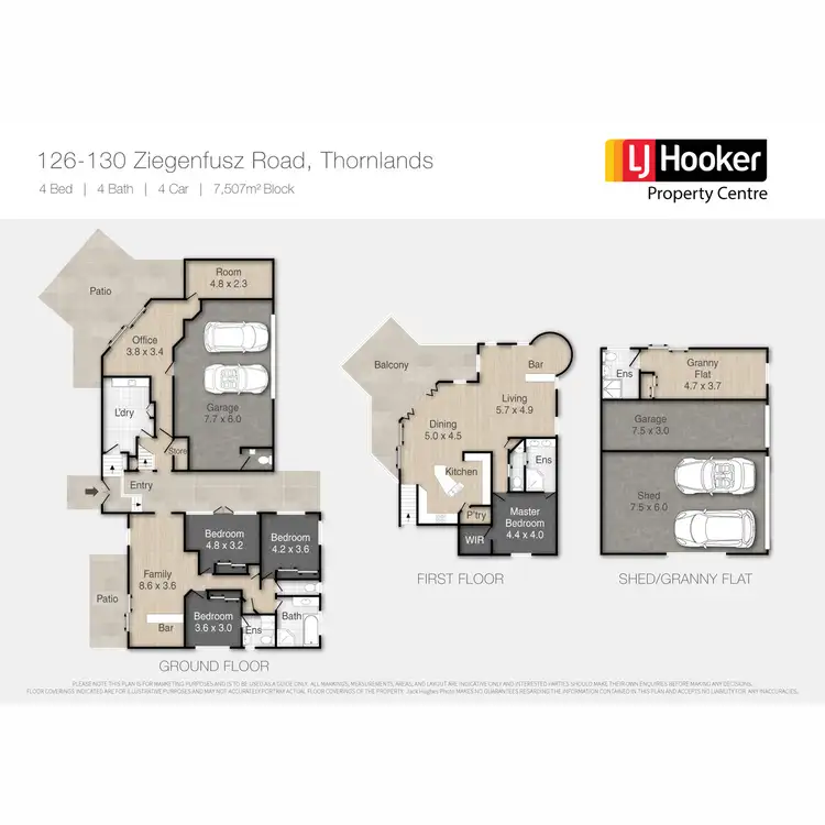 Floorplan of Homely house listing, 126 - 130 Ziegenfusz Road, Thornlands QLD 4164