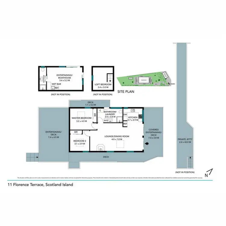 Floorplan of Homely house listing, 11 Florence Terrace, Scotland Island NSW 2105