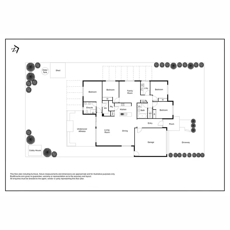 Floorplan of Homely house listing, 57 Miles Franklin Boulevard, Point Cook VIC 3030