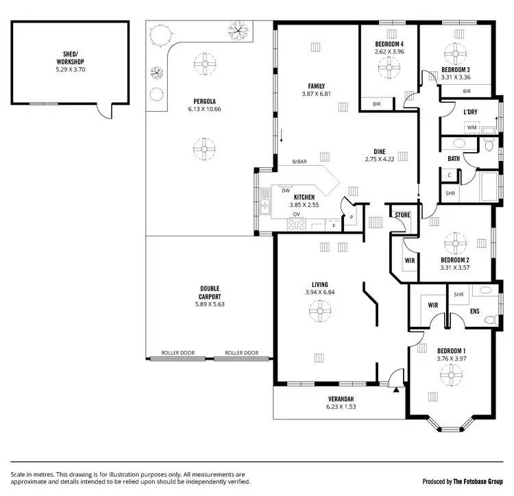 Floorplan of Homely house listing, 5 Empress Court, Mawson Lakes SA 5095
