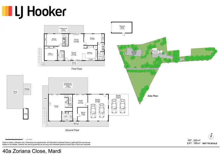 Floorplan of Homely rural property listing, 40A Zoriana Close, Mardi NSW 2259