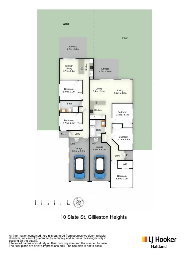 Floorplan of Homely house listing, 10 Slate Street, Gillieston Heights NSW 2321
