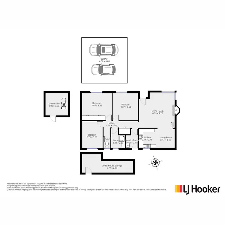 Floorplan of Homely house listing, 37 Hudson Crescent, Glenorchy TAS 7010