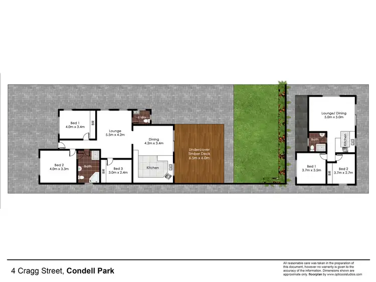 Floorplan of Homely house listing, 4 Cragg Street, Condell Park NSW 2200