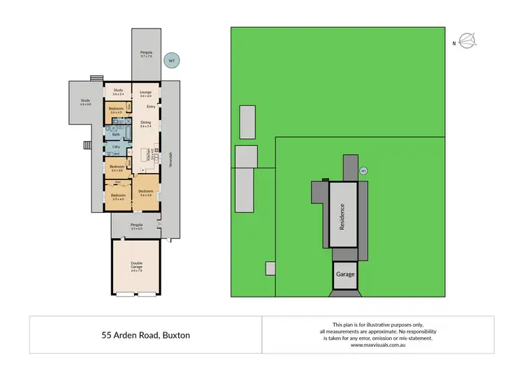 Floorplan of Homely house listing, 55 Arden Road, Buxton NSW 2571