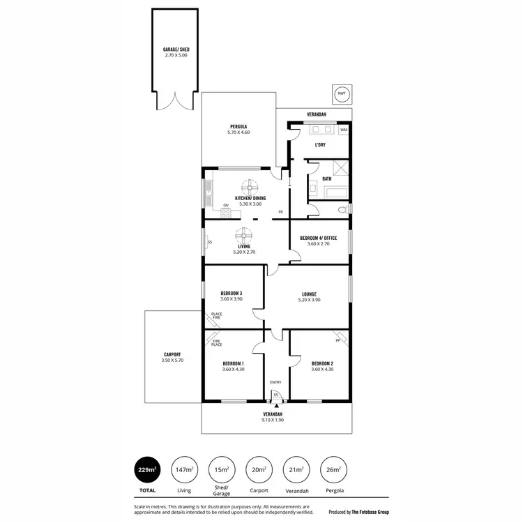 Floorplan of Homely house listing, 26 John Street, Goodwood SA 5034