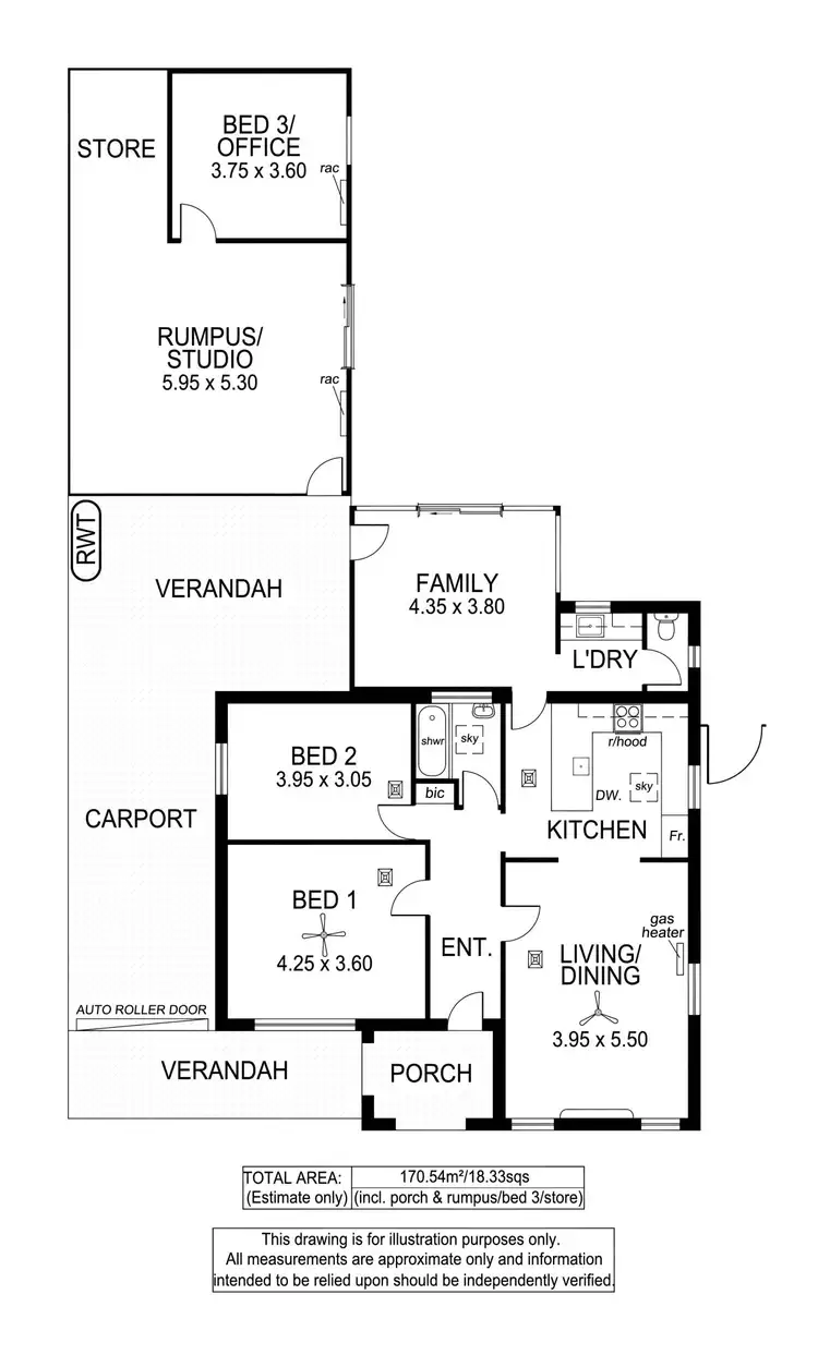 Floorplan of Homely house listing, 4 Burden Street, Glenelg North SA 5045