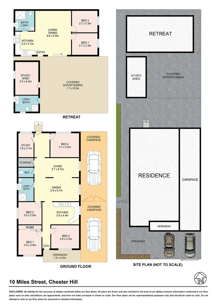 Floorplan of Homely house listing, 10 Miles Street, Chester Hill NSW 2162