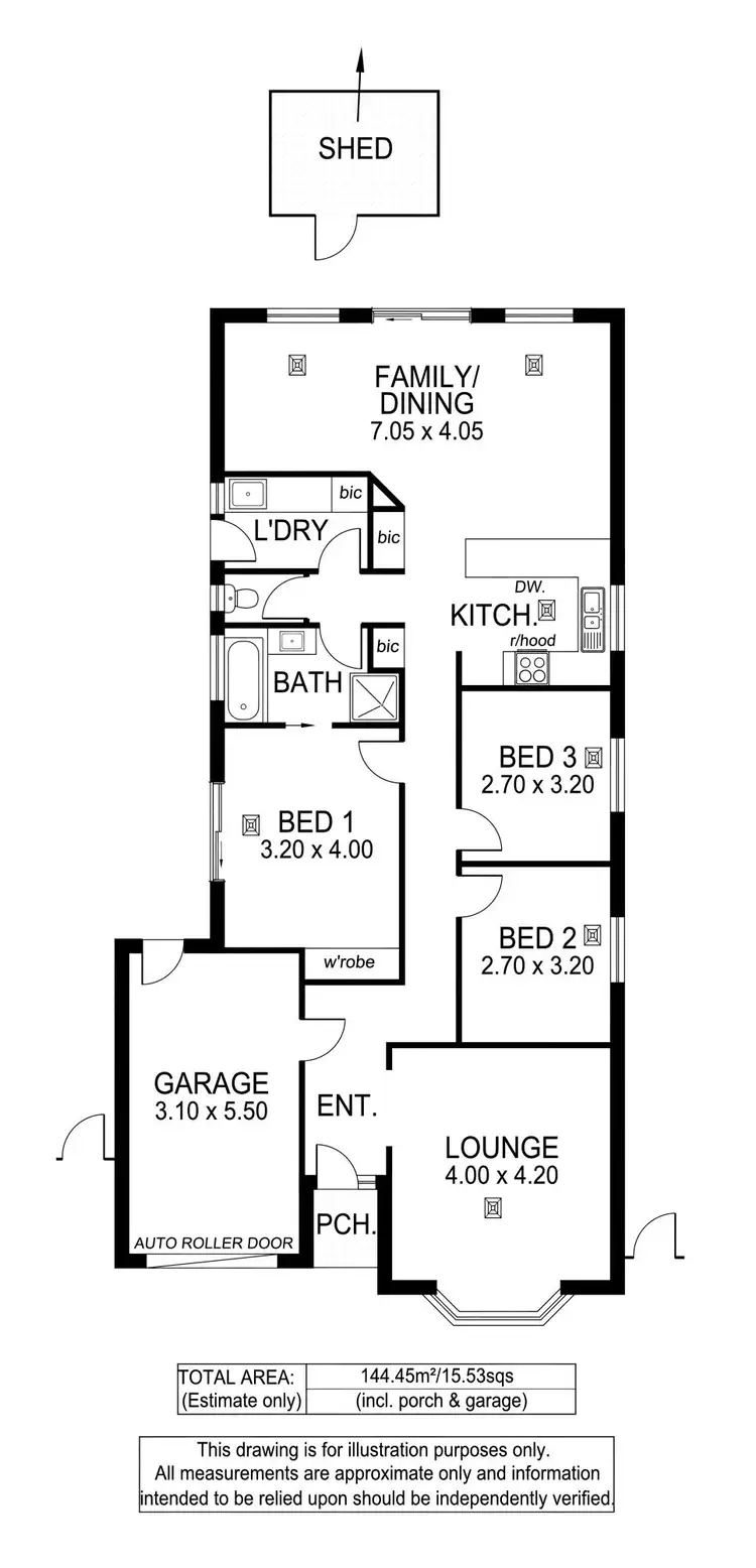 Floorplan of Homely house listing, 2a Sutton Avenue, Seacombe Gardens SA 5047