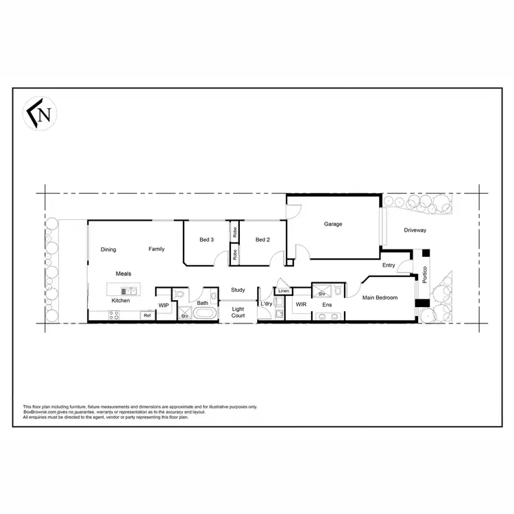 Floorplan of Homely house listing, 40 Devoe Road, Point Cook VIC 3030