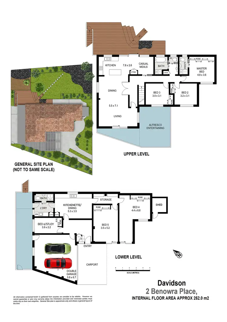 Floorplan of Homely house listing, 2 Benowra Place, Davidson NSW 2085