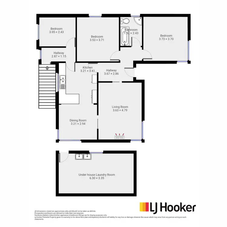 Floorplan of Homely house listing, 31 First Avenue, West Moonah TAS 7009