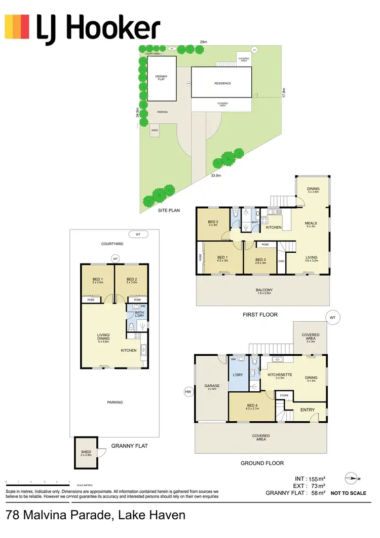 Floorplan of Homely house listing, 78 Malvina Parade, Lake Haven NSW 2263