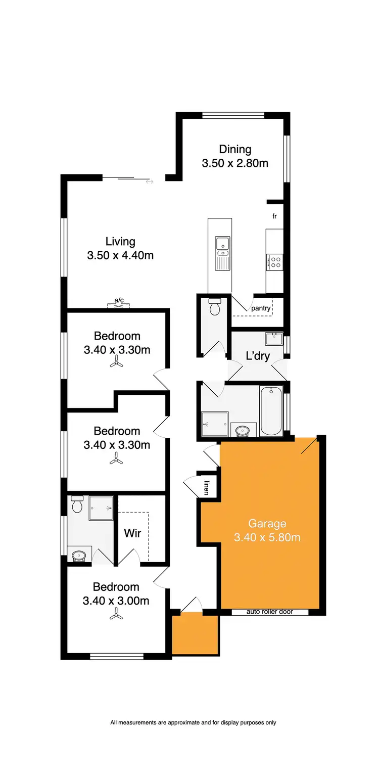 Floorplan of Homely house listing, 4 Modra Street, Mccracken SA 5211