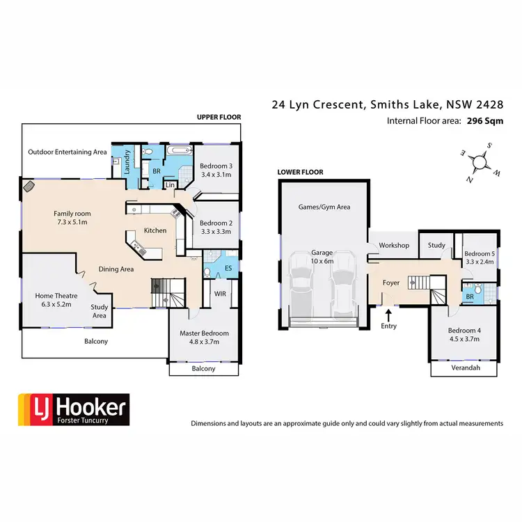 Floorplan of Homely house listing, 24 Lyn Crescent, Smiths Lake NSW 2428